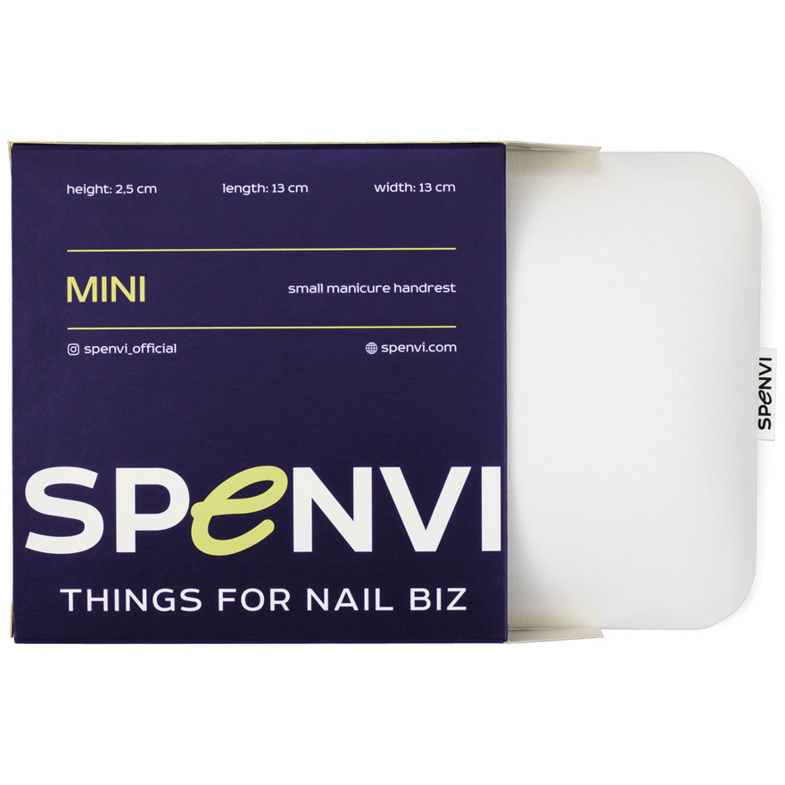 SPENVI Подушка під лікоть для манікюру Mini White