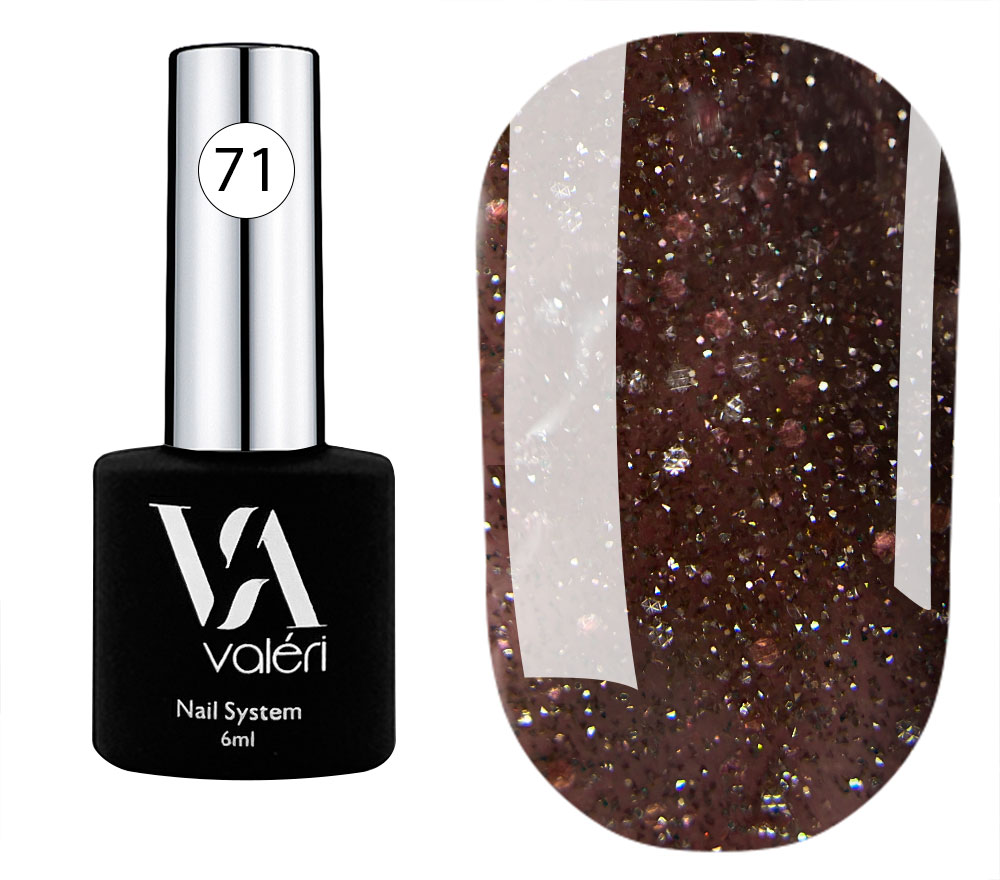 Valeri Nail base French Base 008 (light pink-beige, enamel), 6 ml