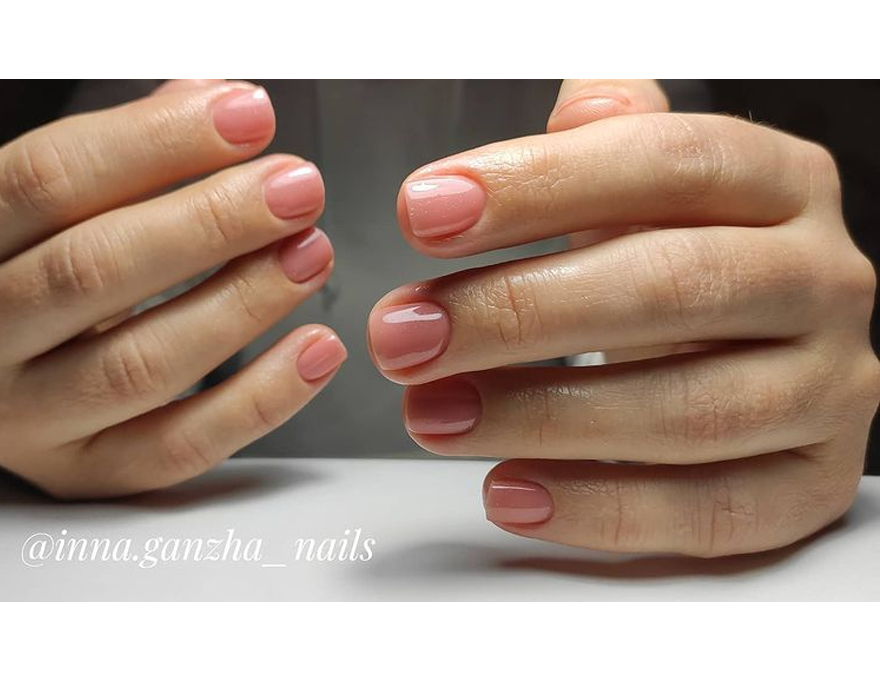 Atica XoXo GPM173 gel varnish (pale pink, micro-shine), 7.5 ml