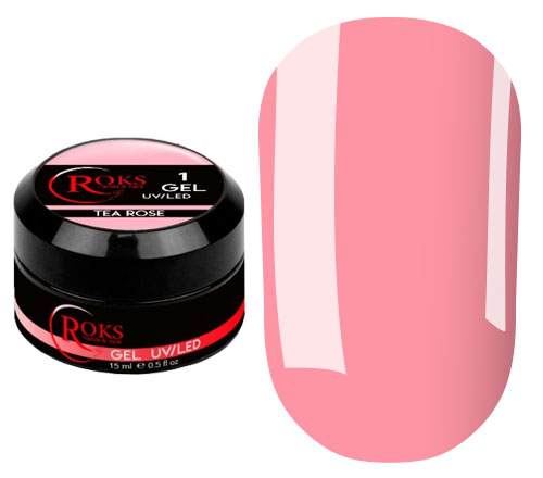 Roks Гель для ногтей UV/LED Gel №001, 15 мл