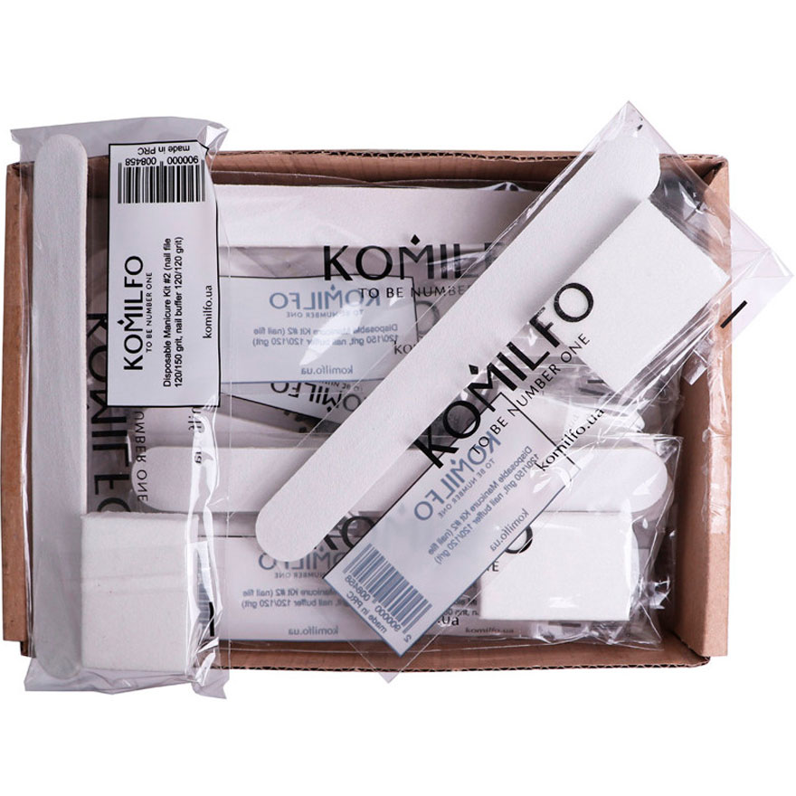 Акція! Коробка одноразових наборів Komilfo №2 (1000 шт.) зі знижкою 20%!