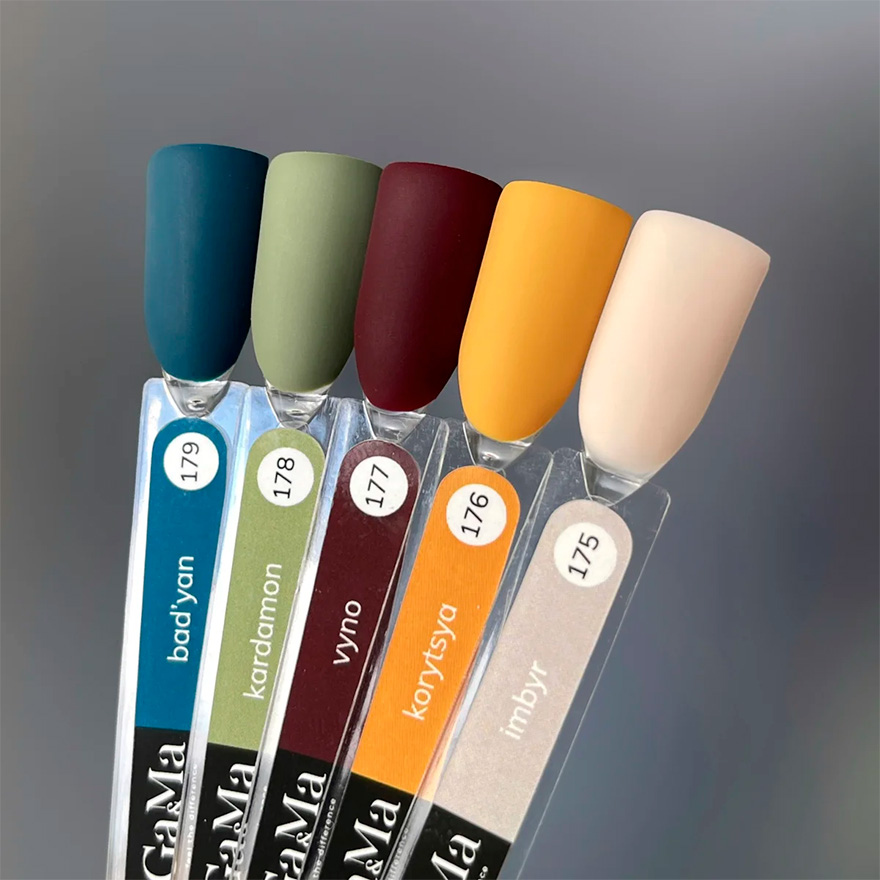 GA&MA Гель-лак Hlintveyn collection 175 imbyr, 10 мл