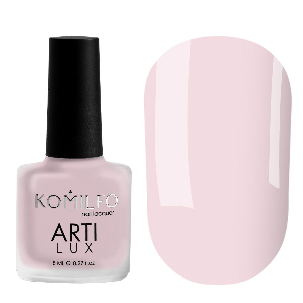 Лак для ногтей Komilfo ArtiLux 005 (светлый розово-лиловый, эмаль), 8 мл