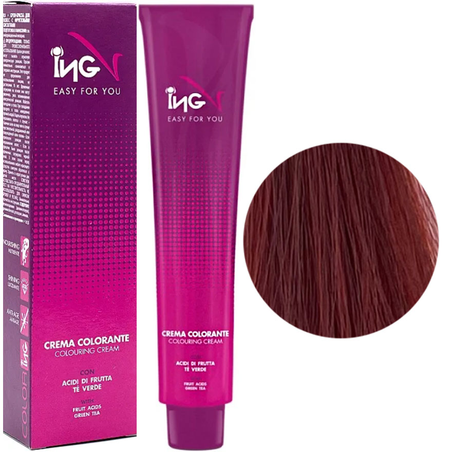 ING PROFESSIONAL Cream-farba professional 7.64 red half-cream, 100 ml