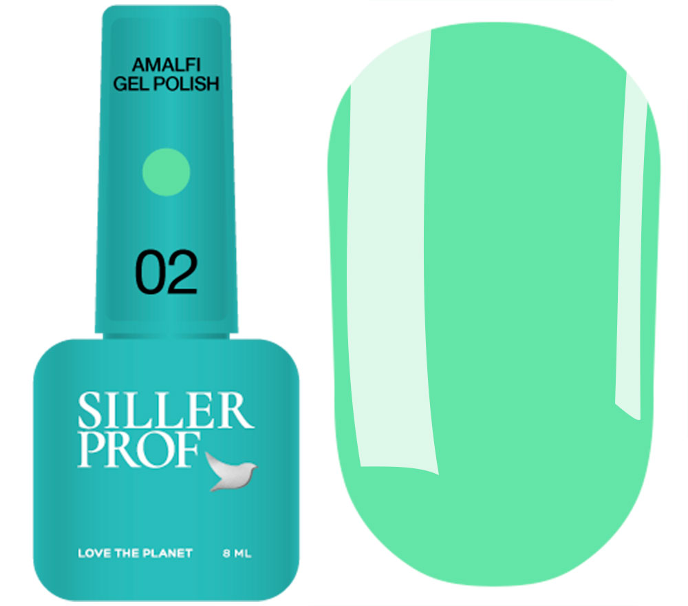 Siller gel varnish No. 037 (warm red, enamel), 8 ml