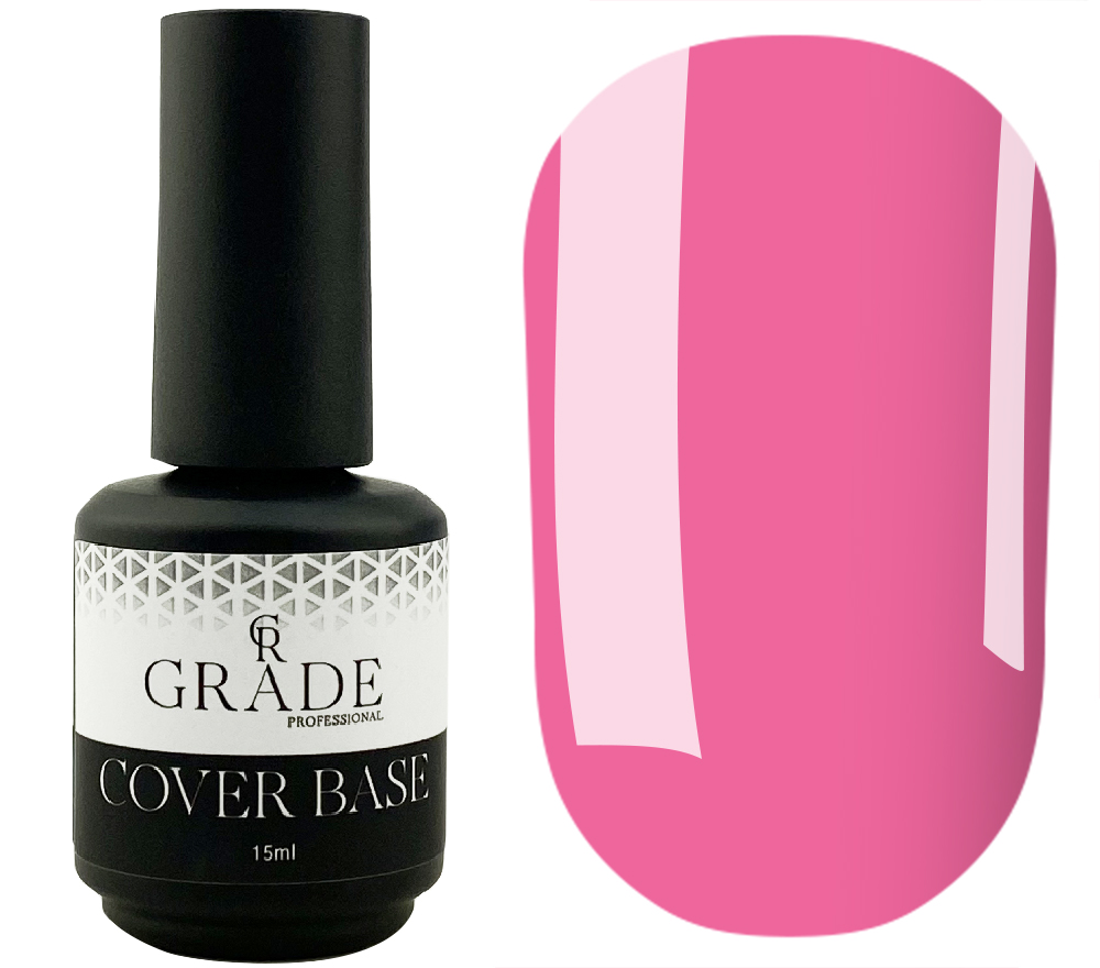 Grade Base for nails Сover base 09 (pink Barbie), 15 ml