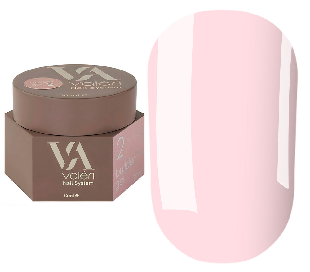 Valeri Гель для нігтів Builder Gel 02, 30 мл