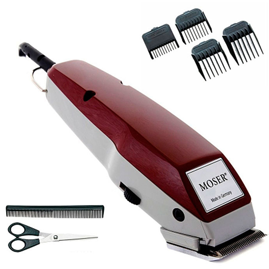 MOSER 1400-0278 hair clipper set, burgundy