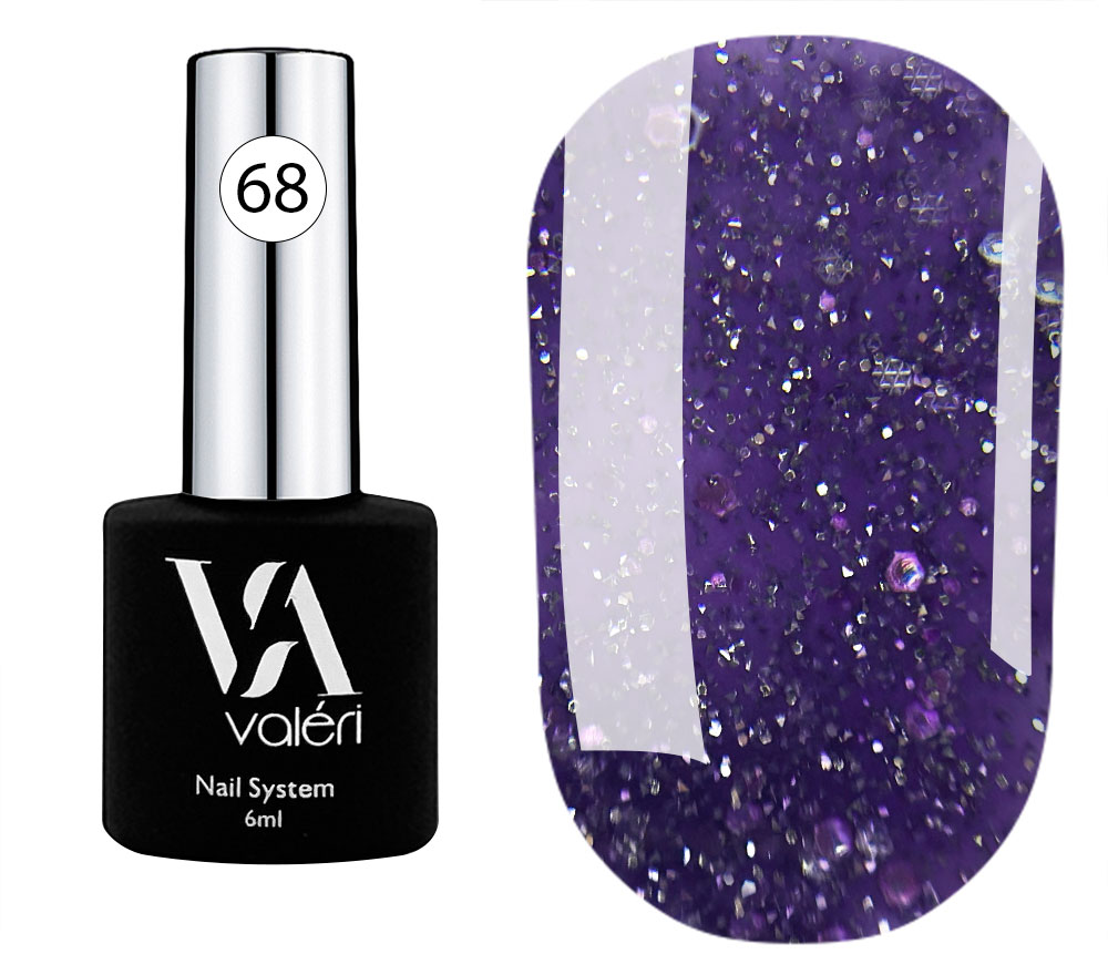 Valeri Nail base French Base 008 (light pink-beige, enamel), 6 ml