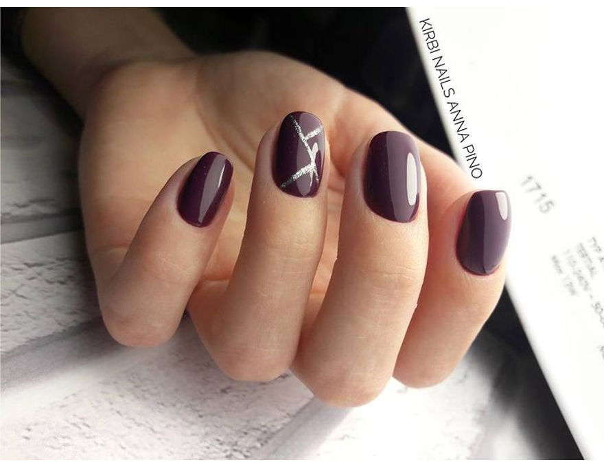 Atica Kona Berry GPM69 gel-varnish (eggplant, enamel), 7.5 ml