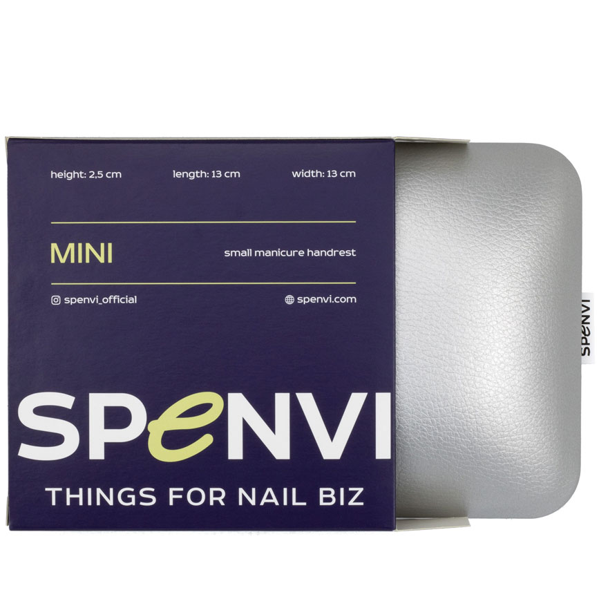 SPENVI Manicure Elbow Pillow Mini Silver SPENVI Manicure Elbow Pillow Mini Silver