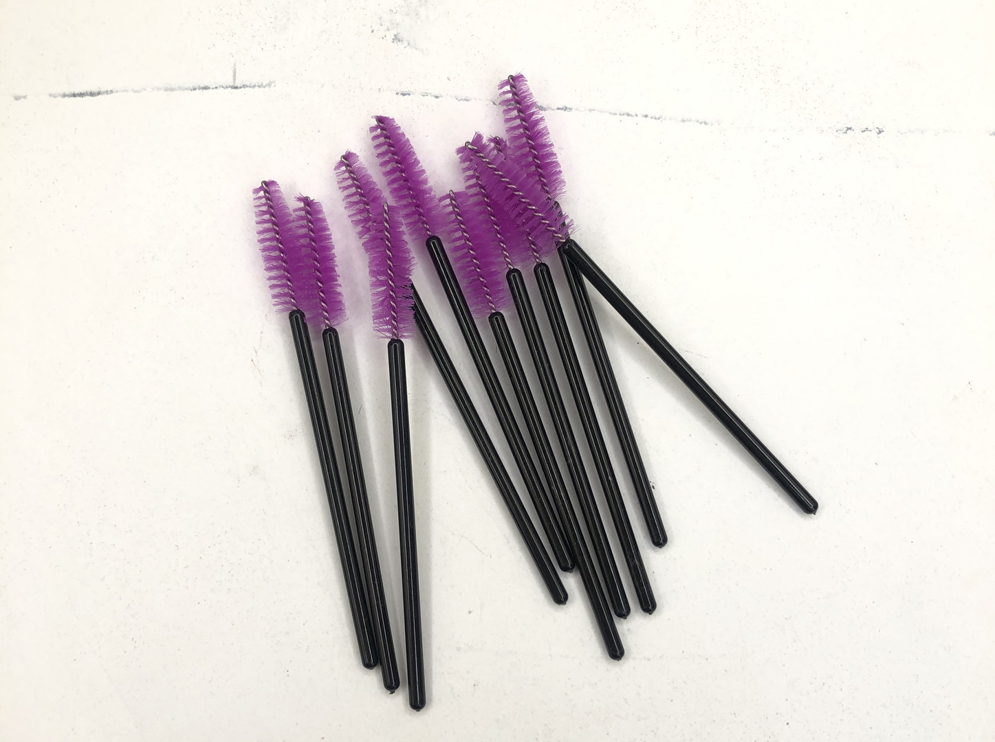 Hair brush, nylon, violet on a black base, (50 pcs/pack)