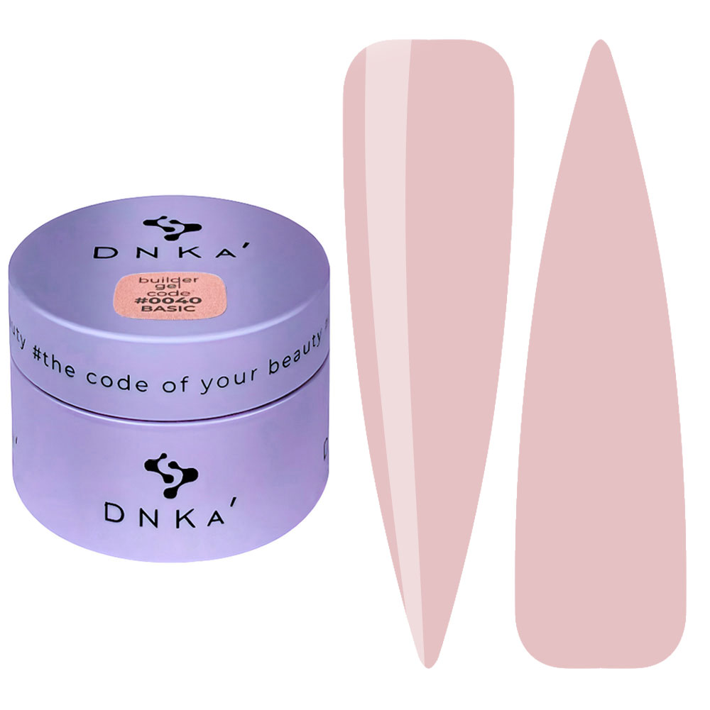 DNKa Гель для ногтей Builder Gel NEW FORMULA 0040 Basic, 30 мл