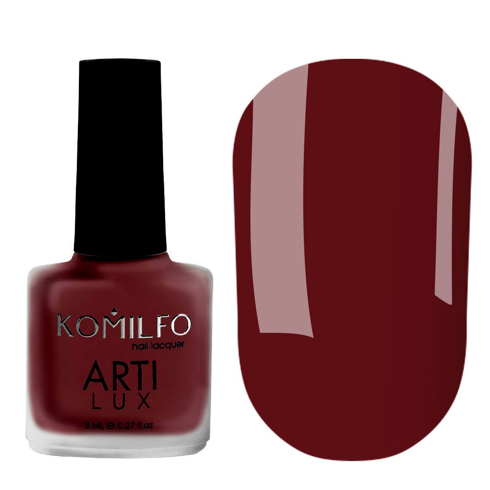 Лак для нігтів Komilfo ArtiLux Lady in Red 005, 8 мл