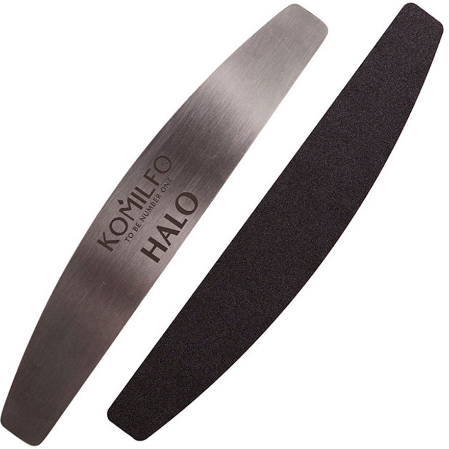 Komilfo replacement files for manicure - HALO, 240 grit, 23 / 135mm, 50 pcs