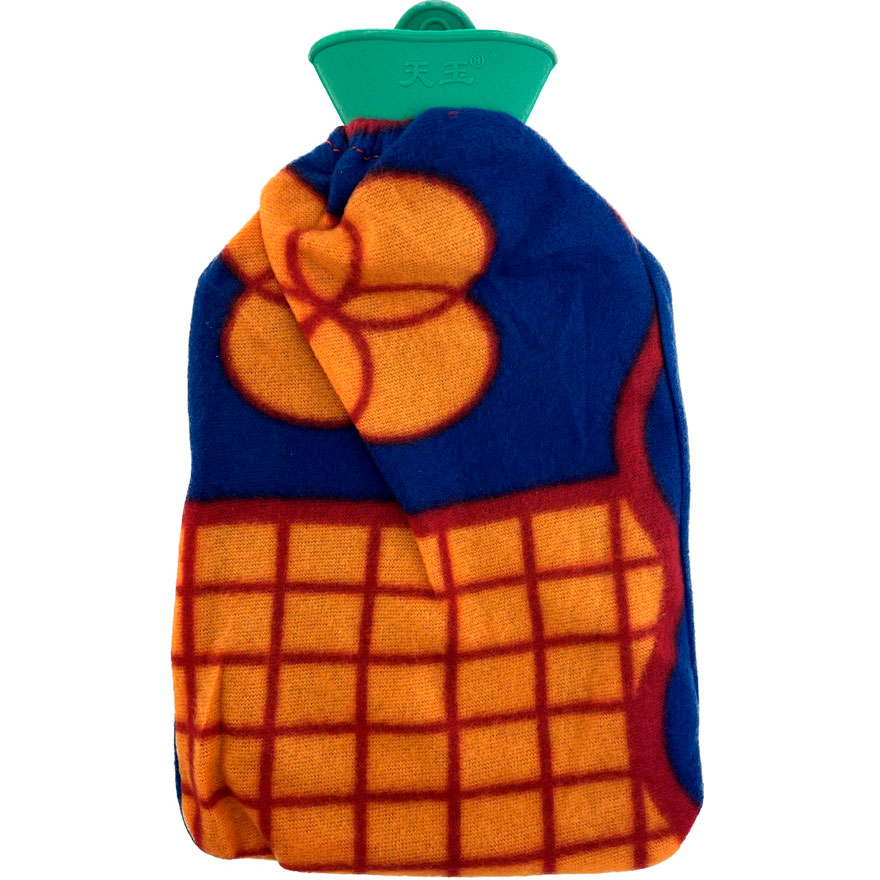Hand and body warmer in fleece, assorted colors (not electric) 500 ml