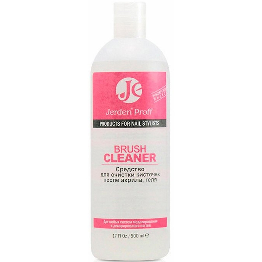 Jerden Proff Brush Cleaner - Tool for cleaning brushes after acrylic or gel, 500 ml