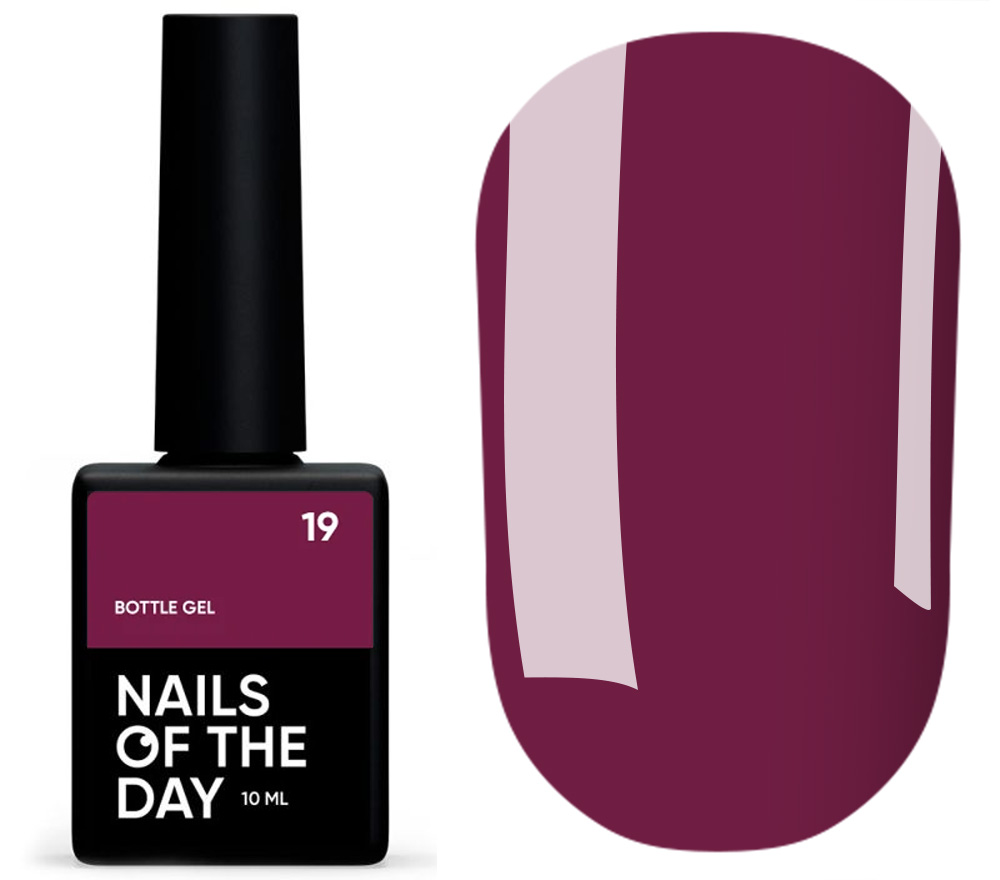 Nails Of The Day Bottle Gel (Clear), 10 ml