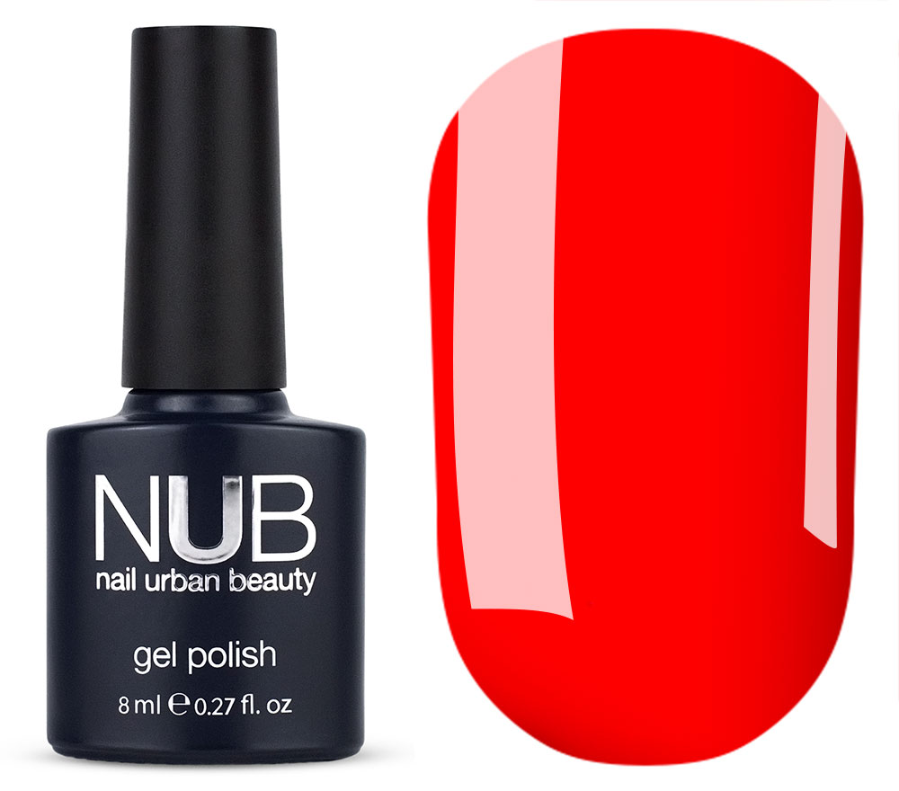 Гель-лак NUB 249 Burnt Red (палкий червоний, емаль), 8 мл Гель-лак NUB 249 Burnt Red (палкий червоний, емаль), 8 мл