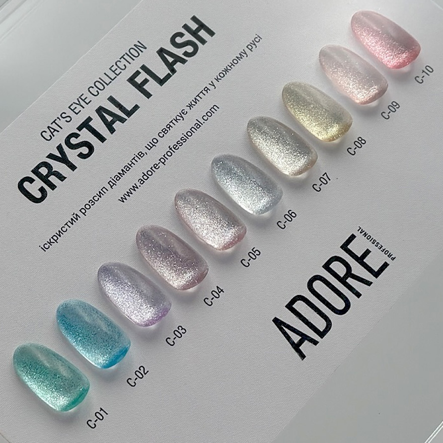 Gel varnish ADORE Professional No. 115 (bright light lime, neon), 7.5 ml