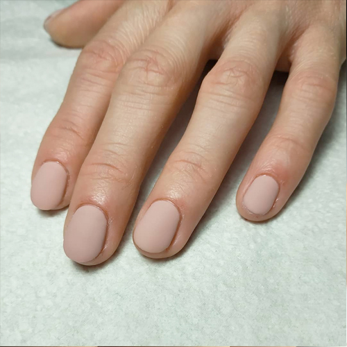 Gel Polish Komilfo DeLuxe Termo C001 (dark gray, when heated - muted pink), 8 ml