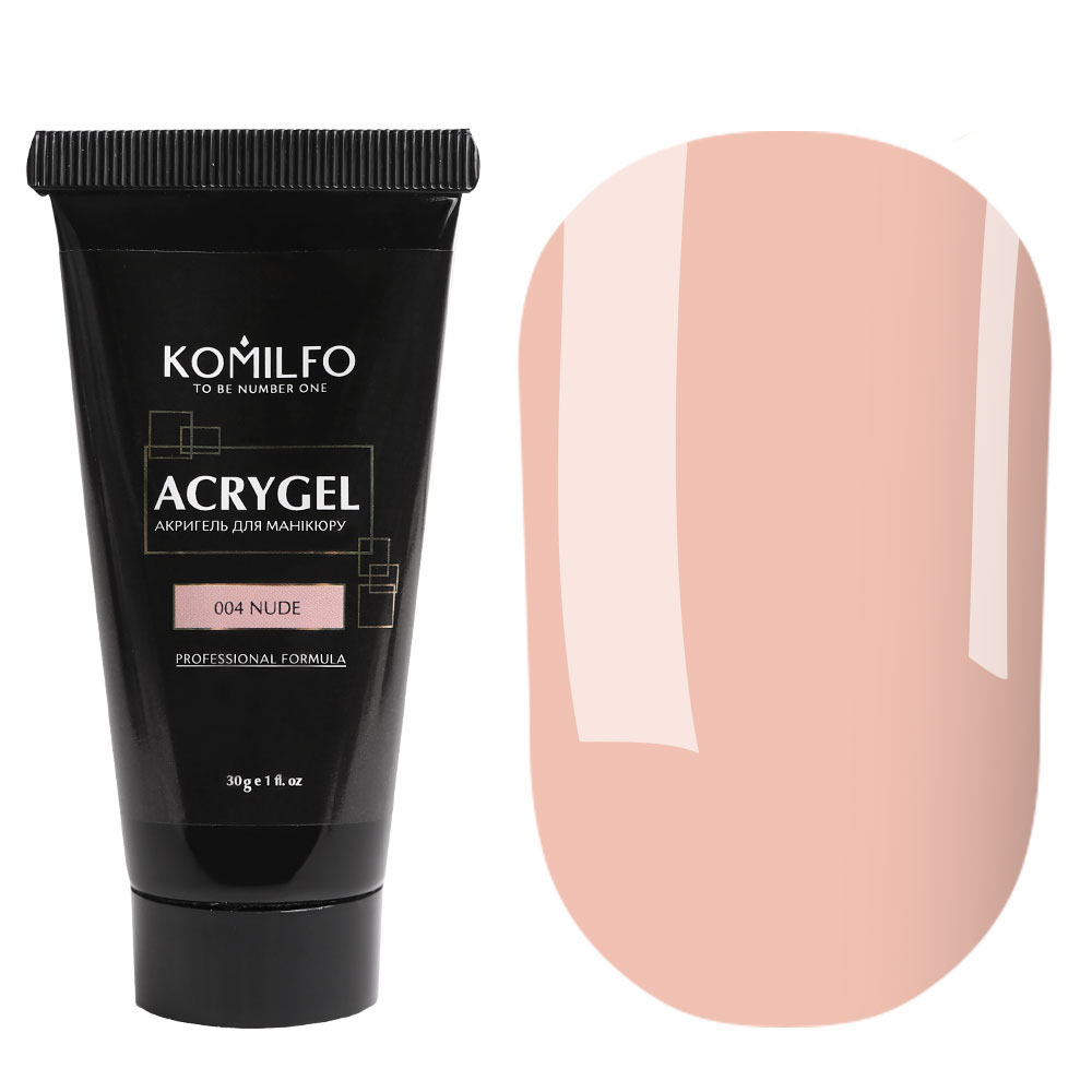 Komilfo AcryGel 004 Nude, 30 мл Komilfo AcryGel 004 Nude, 30 мл
