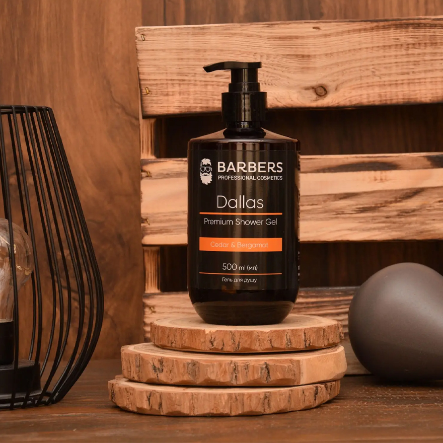 BARBERS Гель для душа Dallas, 500 мл