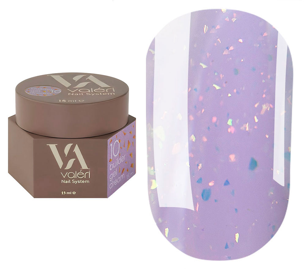 Valeri Гель для нігтів Dream Builder Gel 10, 15 мл Valeri Гель для нігтів Dream Builder Gel 10, 15 мл