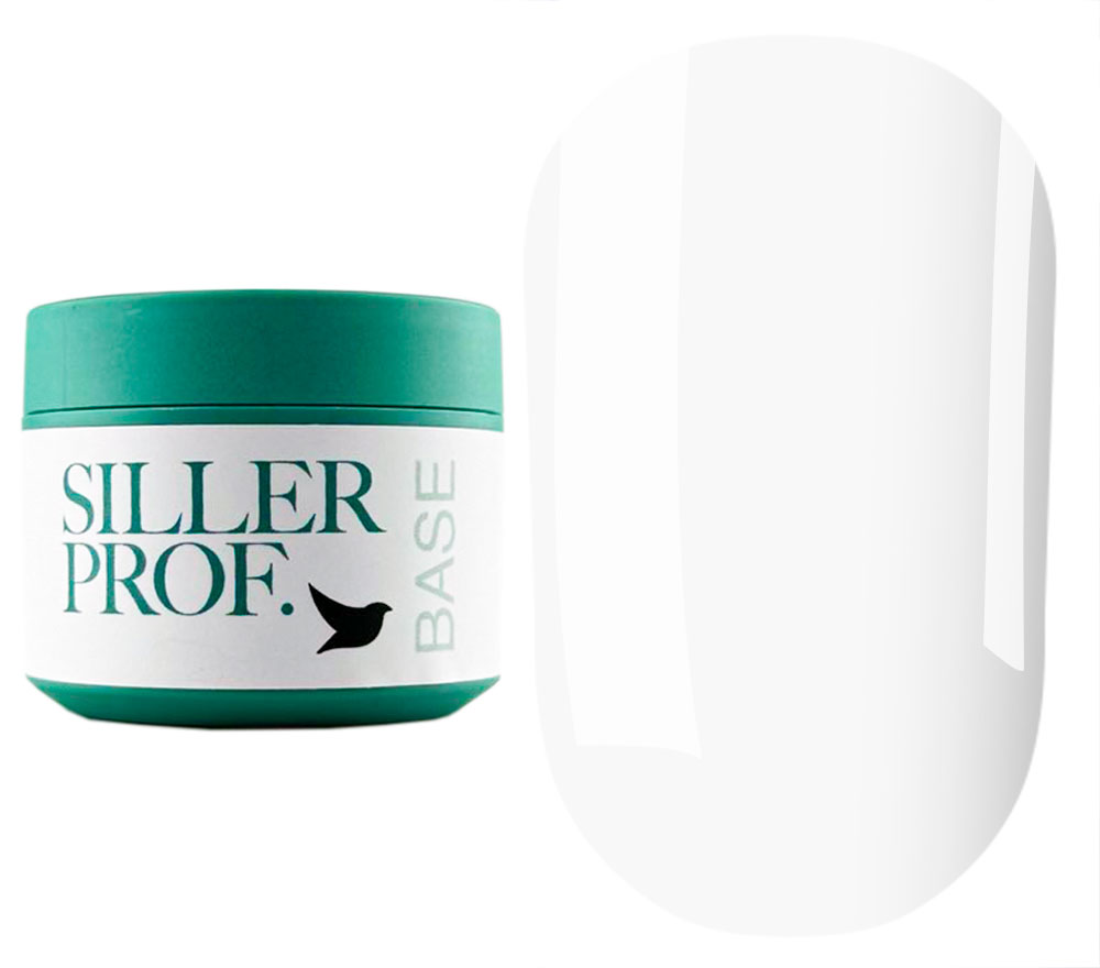 Siller Nail Base Cover Milky, 30 ml