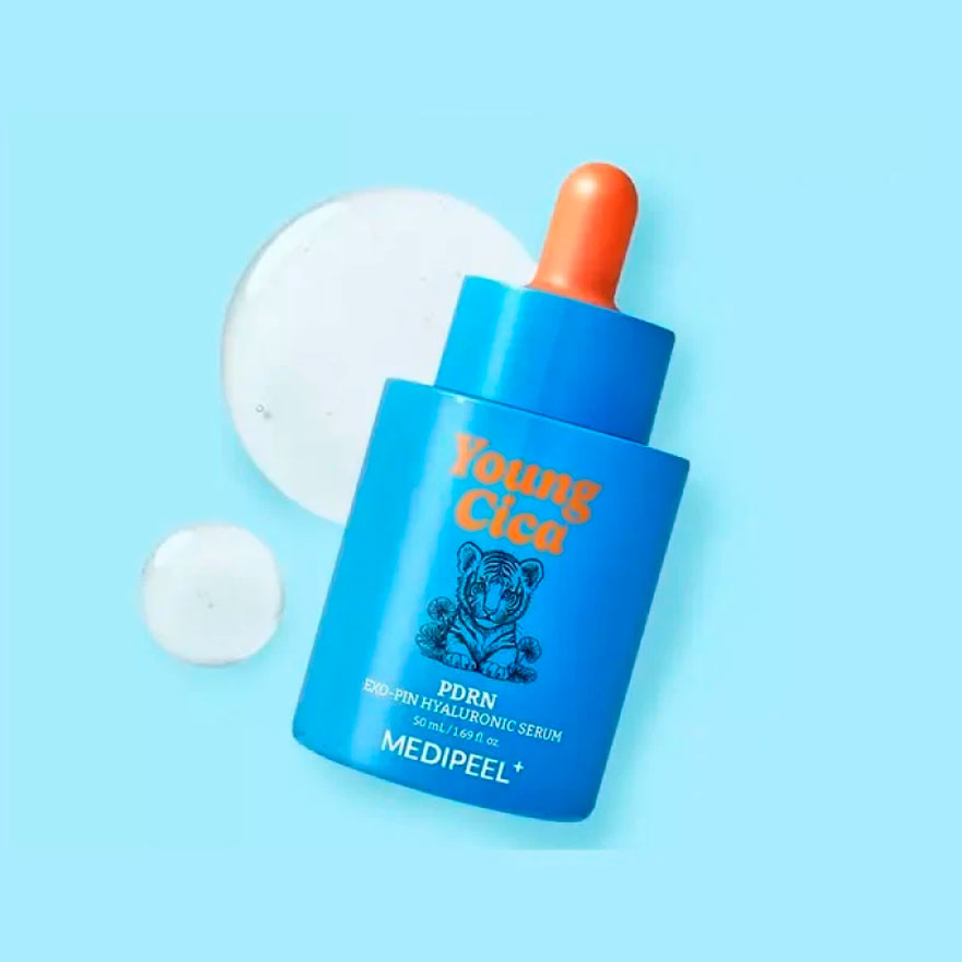 MEDI-PEEL Увлажняющая сыворотка с гиалуроновой кислотой и PDRN Young Cica PDRN Exo-Pin Hyaluronic Serum, 50 мл