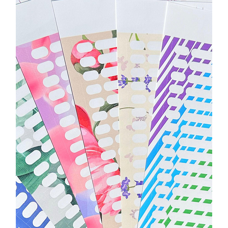 NaviNails Stickers on tips ST-09