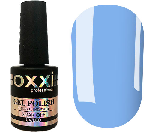 OXXI Гель-лак для ногтей №272 (небесный, эмаль), 10 мл
