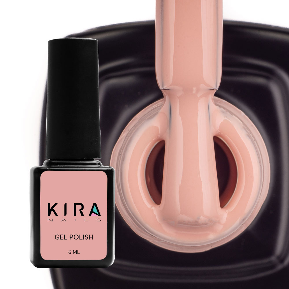 Kira Nails gel-varnish No. 050 (cream, enamel), 6 ml