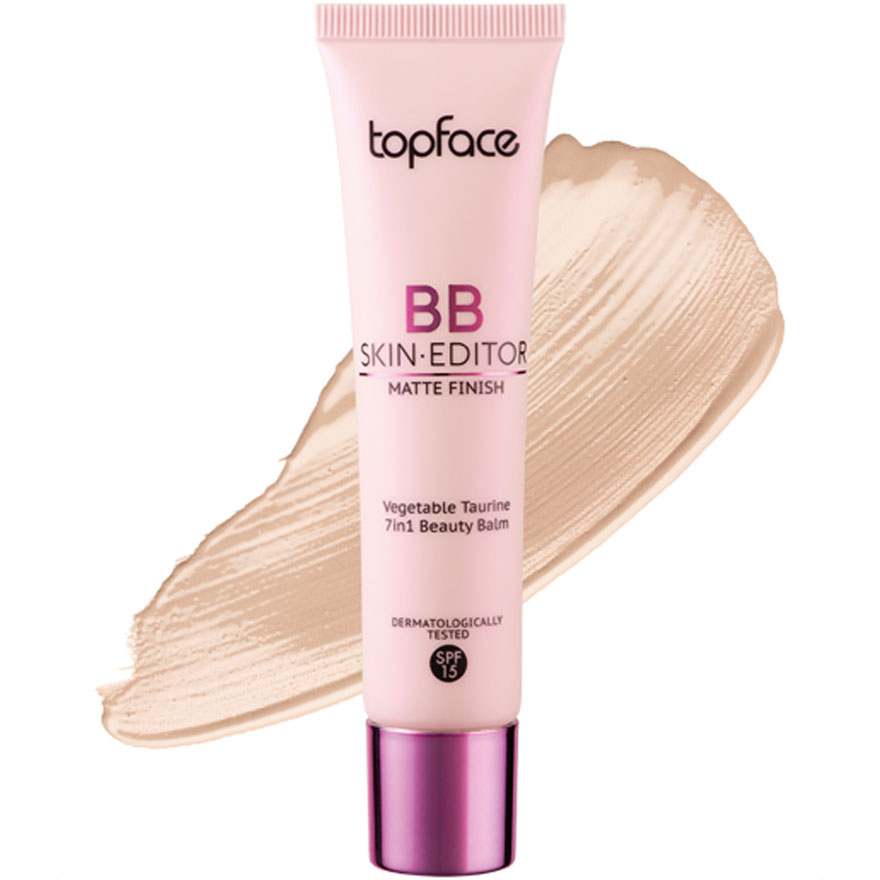 Тональный крем TopFace "BB Skin-Editor Matte Finish" РТ462, №01, 30 мл