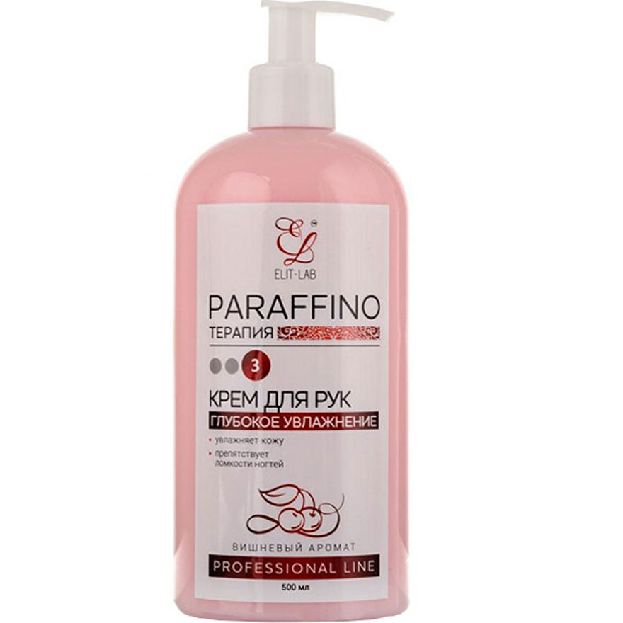 Elit-Lab hand cream Paraffino (cherry), 500 ml