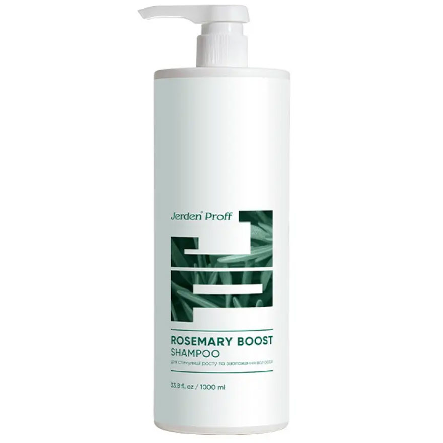 Jerden Proff ROSEMARY BOOST Шампунь с розмариновым маслом для роста и увлажнения волос, 1000мл