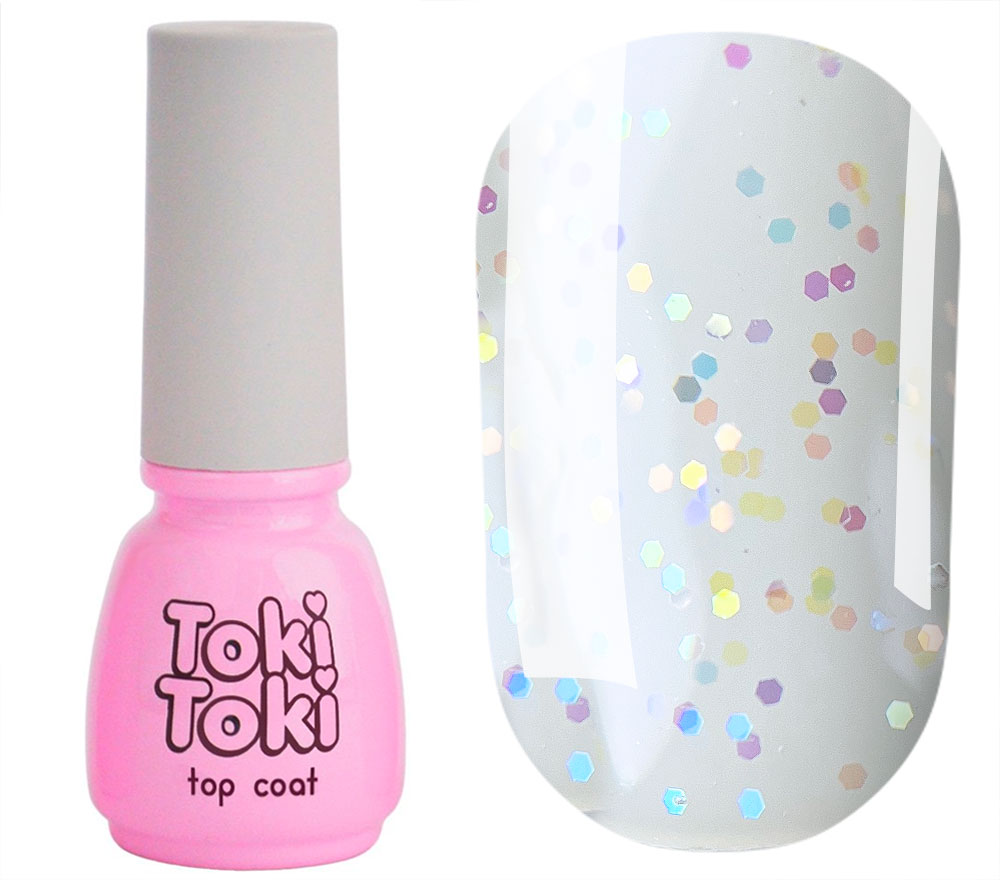 Toki Toki Top for nails Sparkle Top, 5 ml