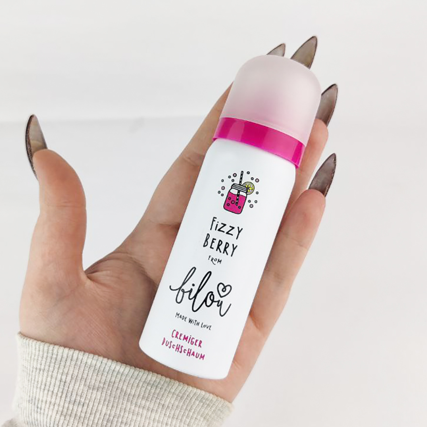 Bilou Мини-пенка для душа Fizzy Berry, 50 мл
