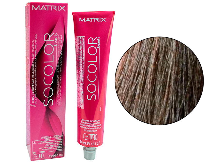 Крем-краска для волос Matrix So Color 5MG (5.83) мокка золотистый светлый шатен, 90 мл