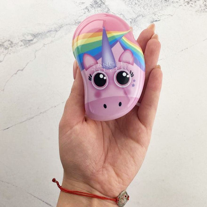 Tangle Teezer Hairbrush The Original Mini Rainbow The Unicorn