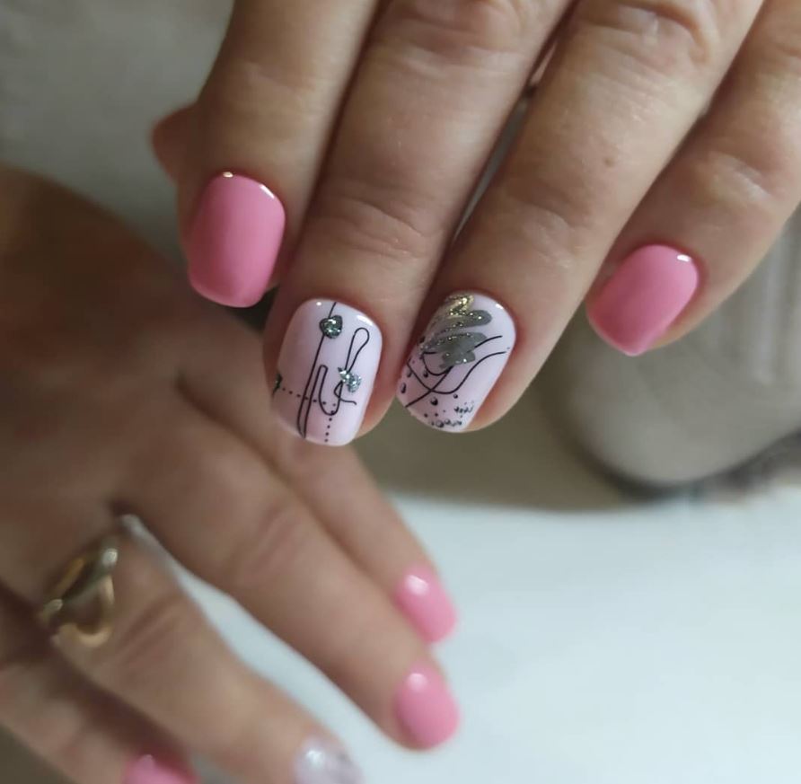 Гель-лак MOON FULL color Gel polish №107 (тьмяний рожево-кораловий, емаль), 8 мл