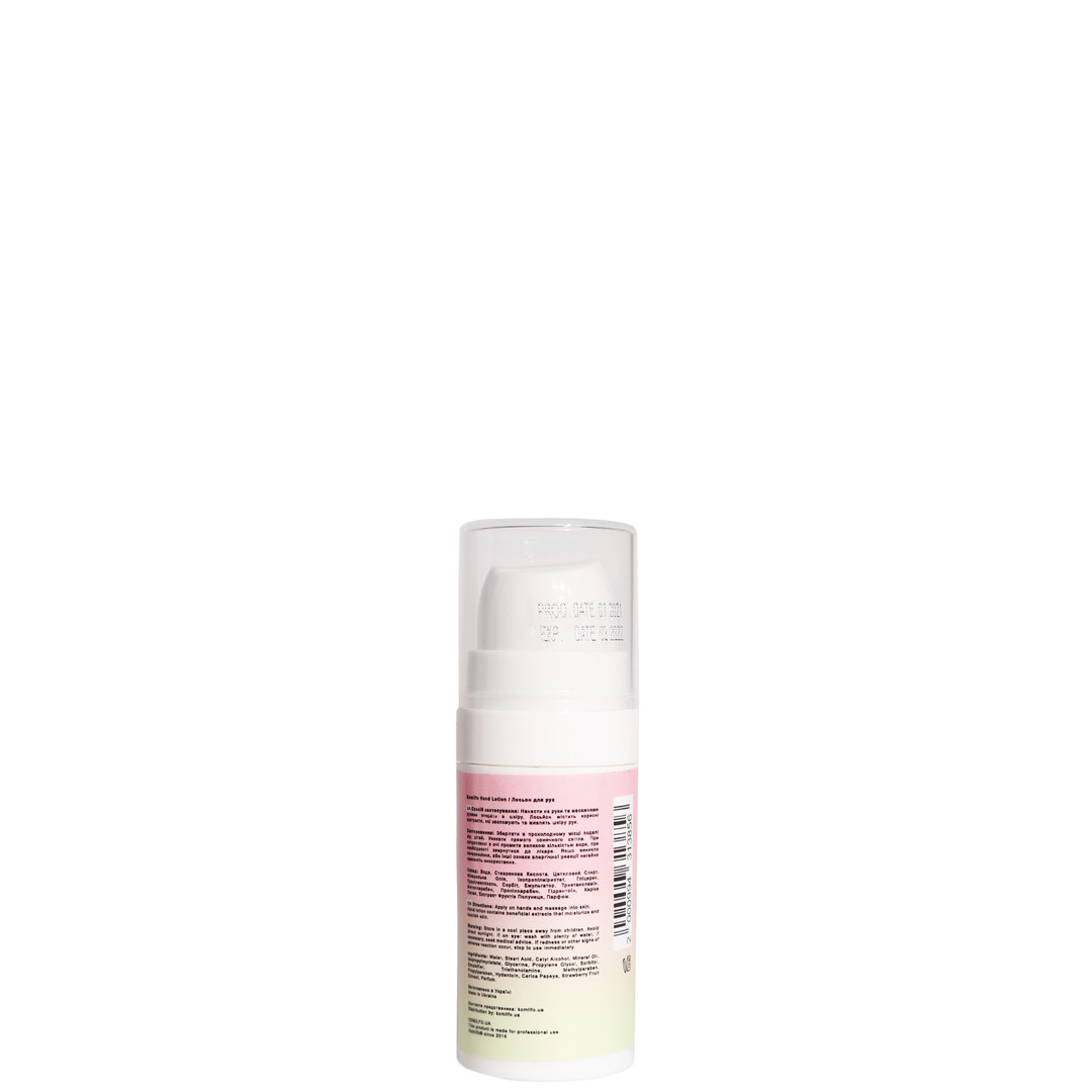 Komilfo Hand Lotion Strawberry - Strawberry Hand Lotion, 10 ml