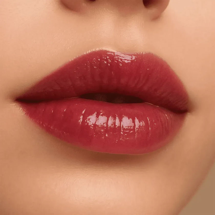 WISHLIST Бальзам-блиск для губ Lip Gloss Balm - Ruby Nectar + Іграшка-брелок, 10 мл