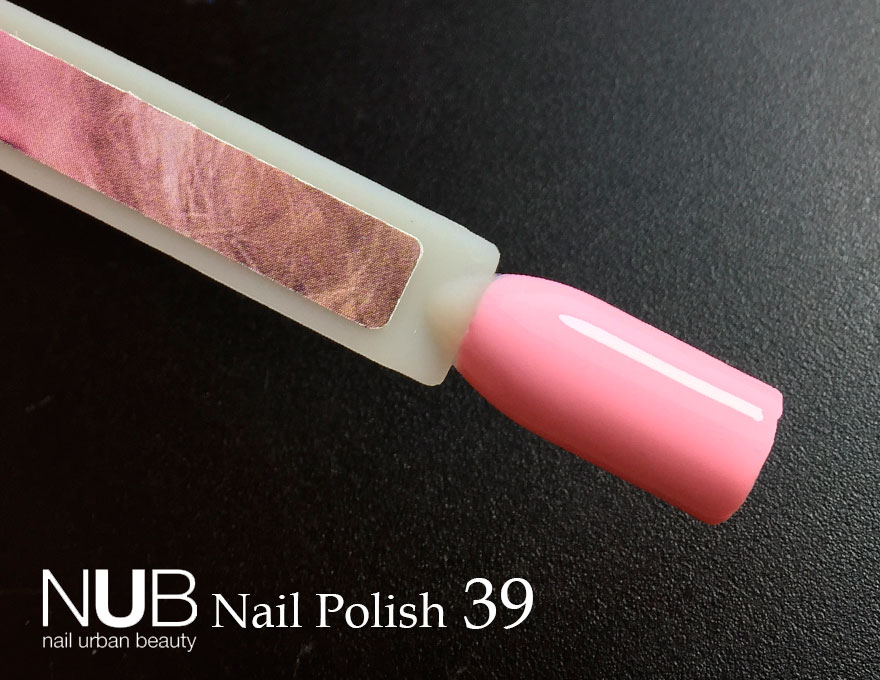 Nail polish NUB 039 Balery Pink (muted pink, enamel), 14 ml