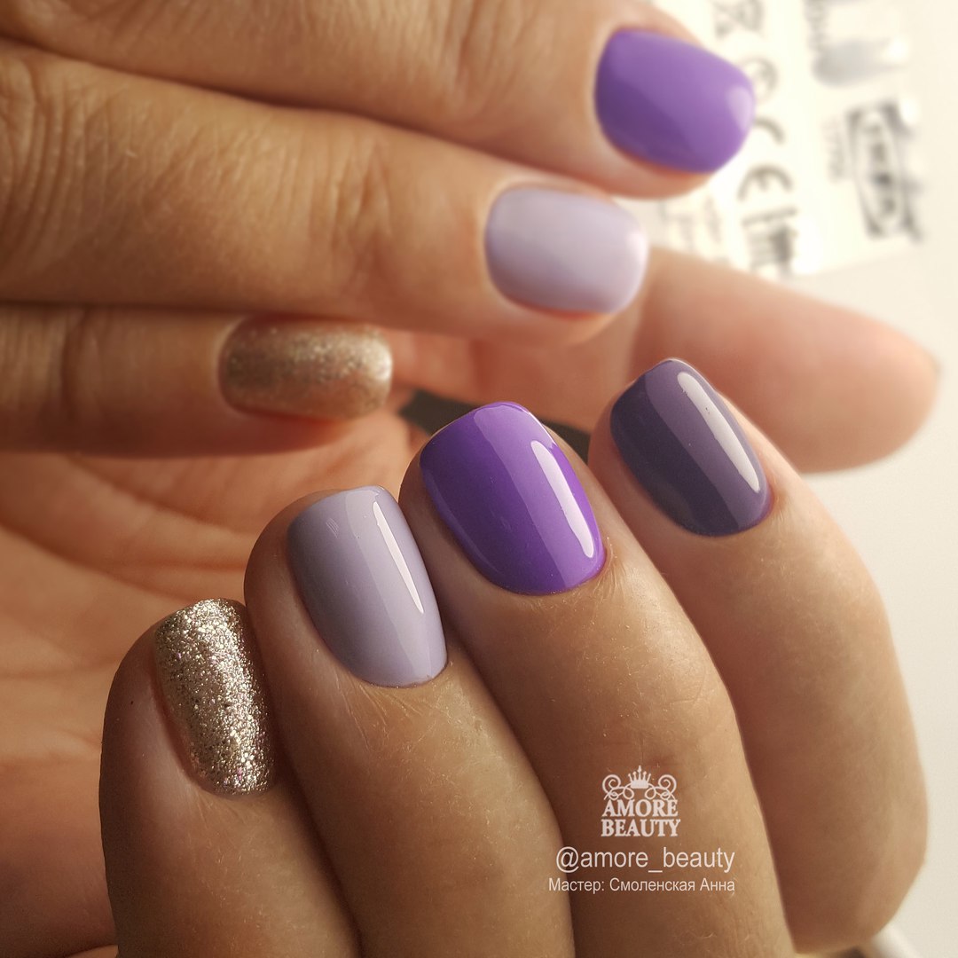 Gel Polish Komilfo Deluxe Series D223 (plum purple, enamel), 8 ml.