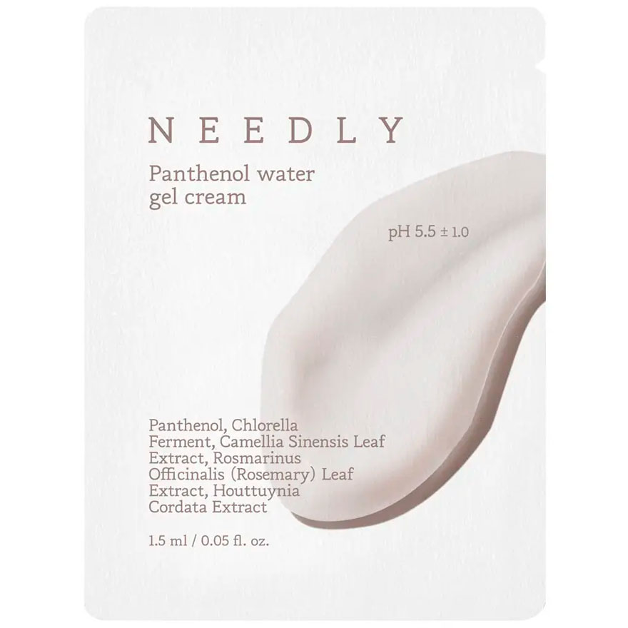 NEEDLY Calming cream-gel with panthenol Needly Panthenol Water Gel Cream, 1.5 ml