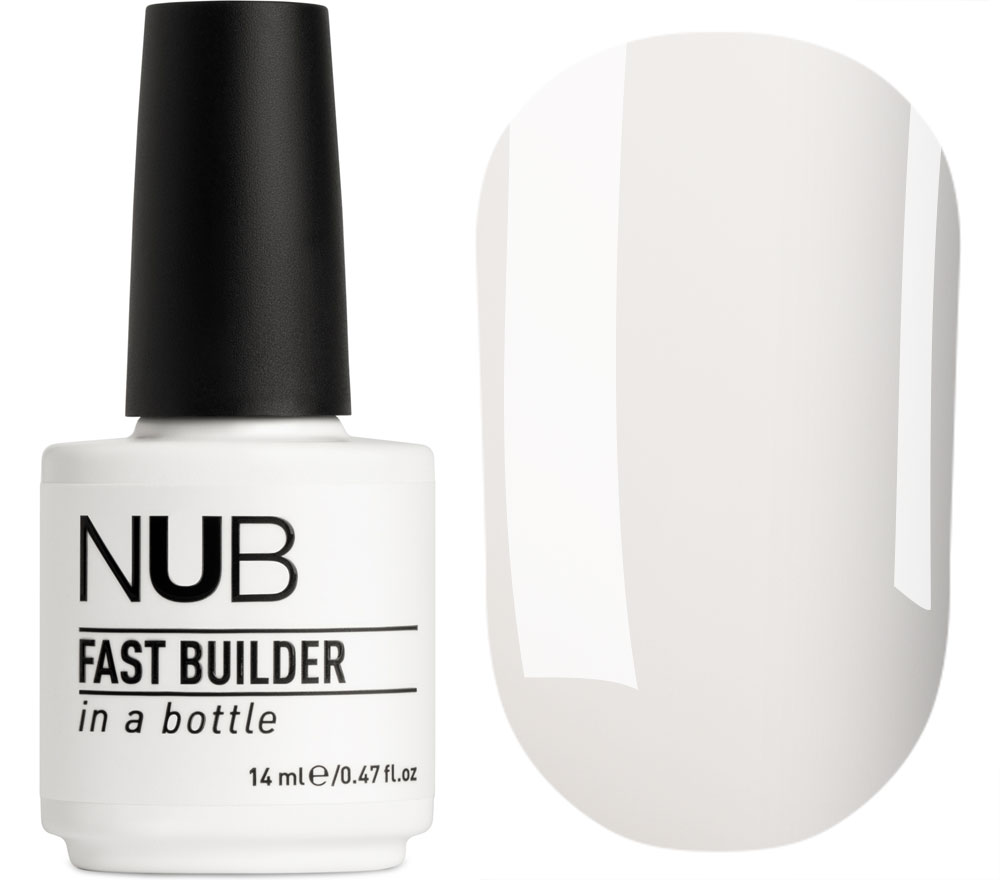 NUB Fast Builder in a bottle №02 Milk (молочный), 14 мл