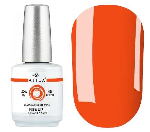Atica Rise Up GPM187 gel-varnish (carrot, enamel), 7.5 ml