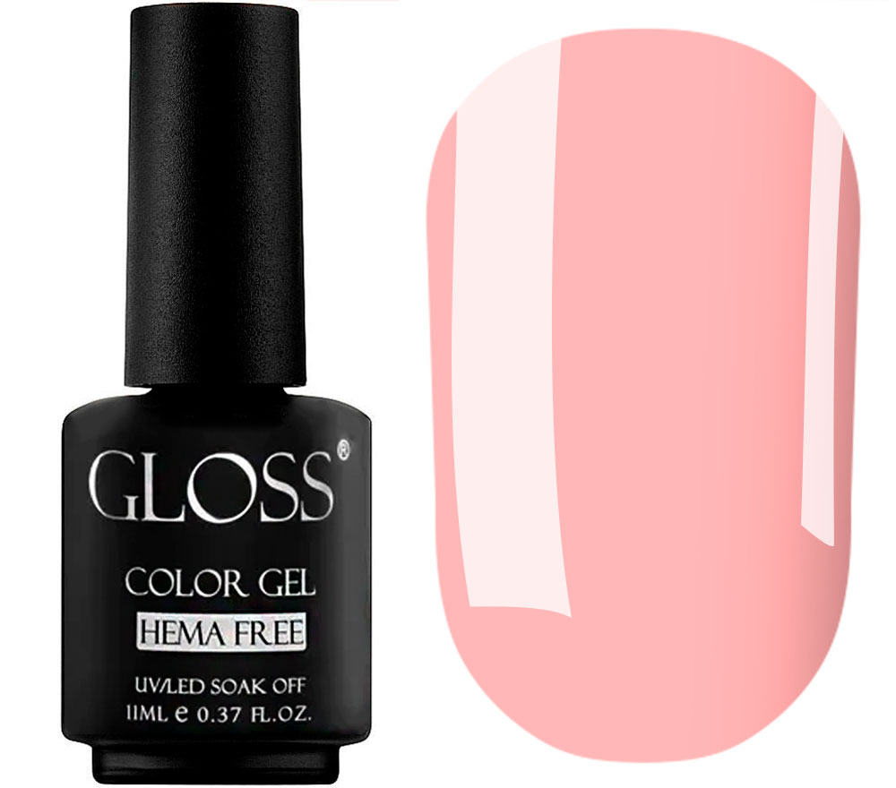 Гель-лак GLOSS Hema Free Tuft Blush, 11 мл