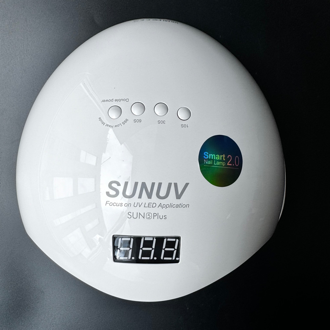 SUNUV Универсальная UV LED лампа Sun5 Plus 48 Вт, White, кварцевые светодиоды (гарантия 1 месяц)